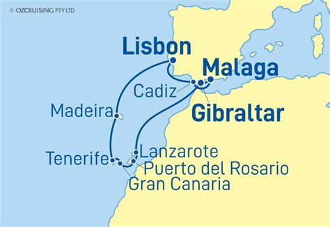 Spain, Portugal & Canary Island Cruises 